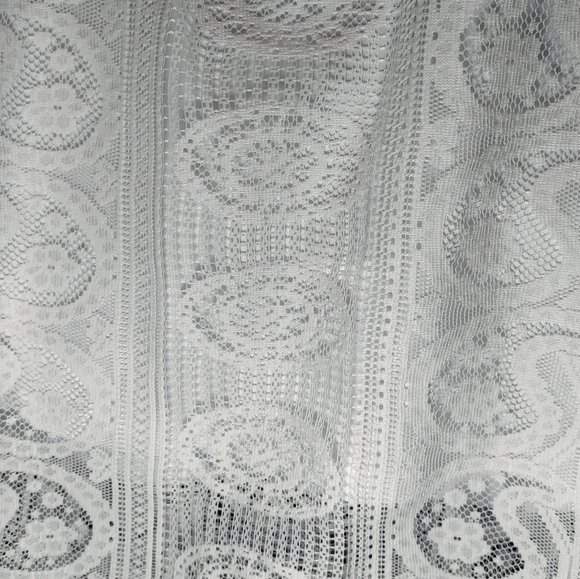 Charlotte Russe - White crochet flounce swing crop top. Size- Xl - Picture 2 of 4